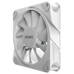 cooler fan para gabinete pcyes sangue frio 3 argb 120mm branco (mp)