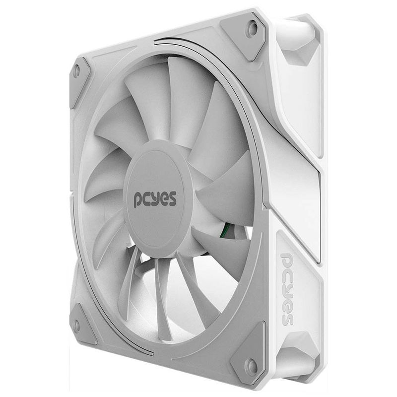cooler fan para gabinete pcyes sangue frio 3 argb 120mm branco (mp)