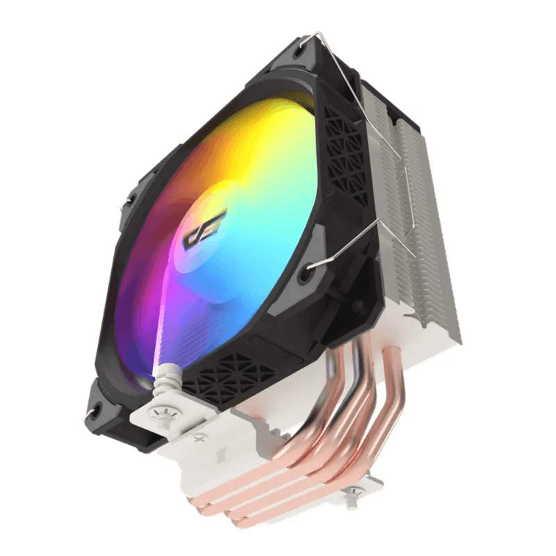 cooler para processador darkflash u400 argb intel e amd 120mm preto (mp)