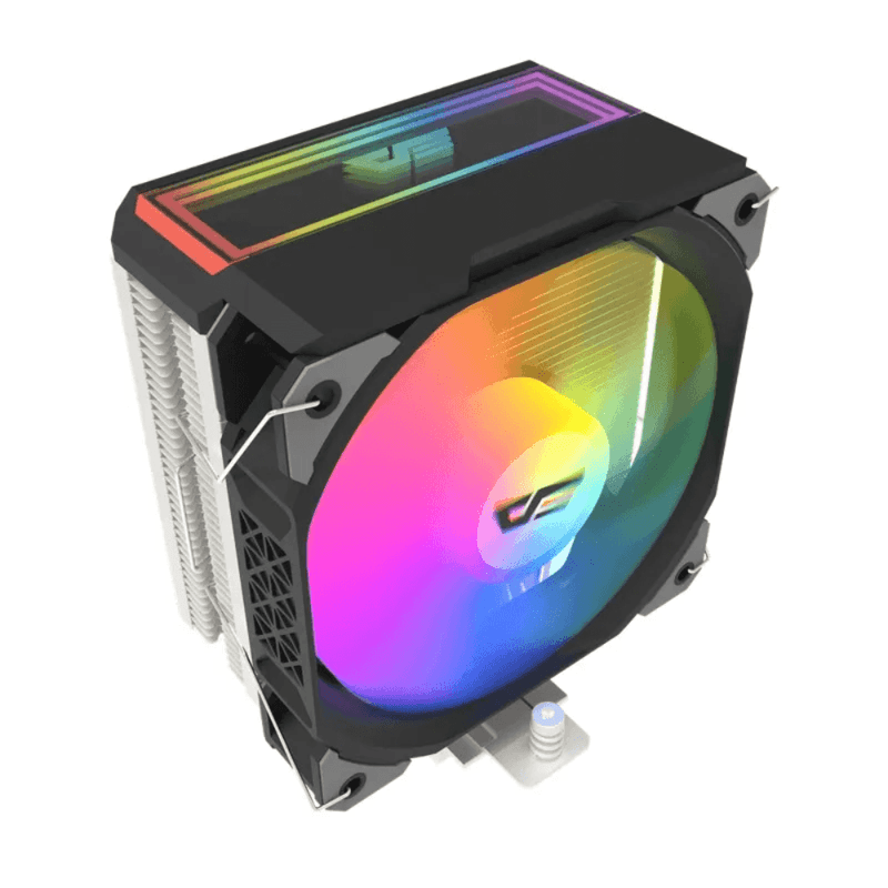 cooler para processador darkflash u400 argb intel e amd 120mm preto (mp)