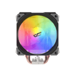 cooler para processador darkflash u400 argb intel e amd 120mm preto (mp)