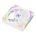 kit 3 cooler fan fortrek frosty argb 120mm com controlador branco (mp)