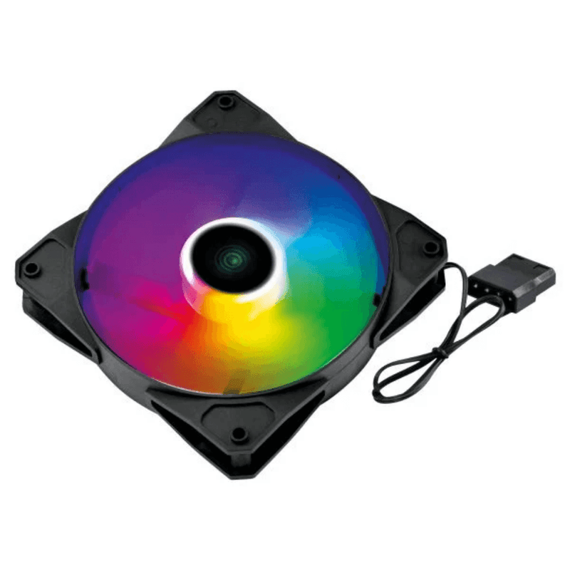 kit 3 cooler fan vinik v-ring 5.0 full blade led 120mm preto (mp)