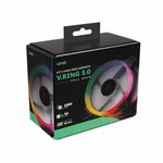 kit 3 cooler fan vinik v-ring 5.0 full halo led 120mm preto (mp)