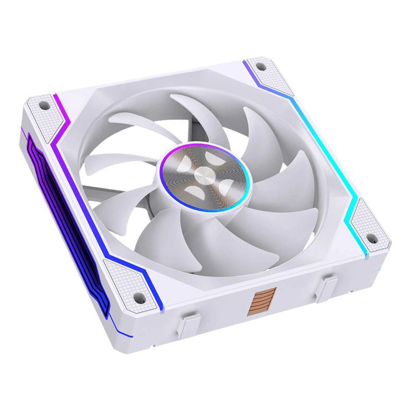 kit 3 cooler fan fortrek twister wireless argb branco (mp)