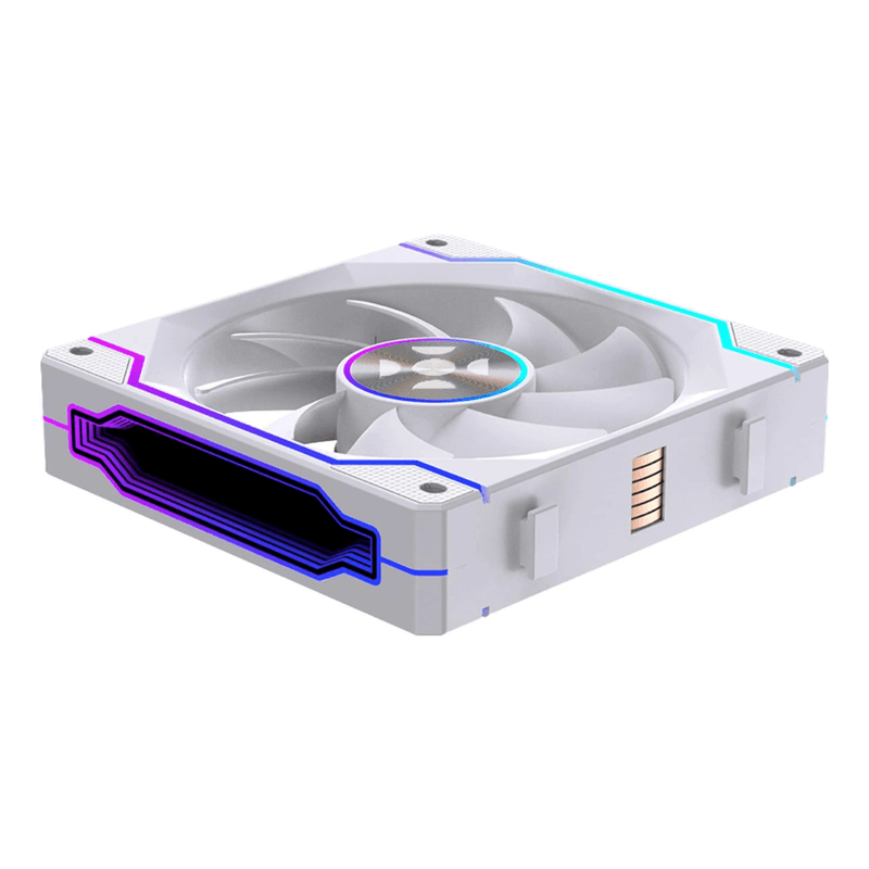 kit 3 cooler fan fortrek twister wireless argb branco (mp)