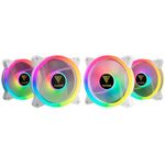 kit 4 cooler fan gamdias aeolus m2 rgb 120mm branco (mp)