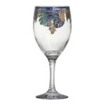 taça de vinho maison blanche folie du bleus azul 425ml (mp)