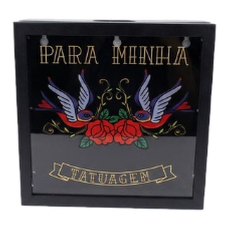 cofrinho de parede geguton tatuagem (mp)