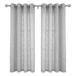 cortina adomes voil belle cinza 170x200cm (mp)
