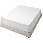 forro para colchão queen casa bella branco 302x153cm (mp)