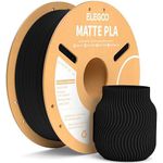 filamento para impressora 3d matte pla 1,75mm 1kg preto a-bi