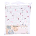 toalha de banho minasrey soft com capuz coelho rosa (mp)