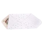 toalha de banho minasrey soft com capuz urso verde (mp)