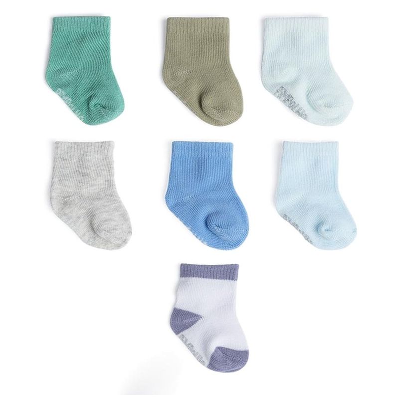 kit meia rn pimpolho 7 pares colorido (mp)