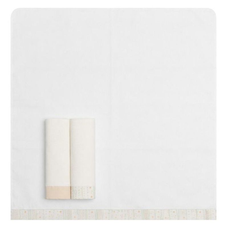 kit cueiro manta papi 3 peças off white (mp)