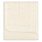 cobertor bebê papi soft estrela off white 100x80cm (mp)