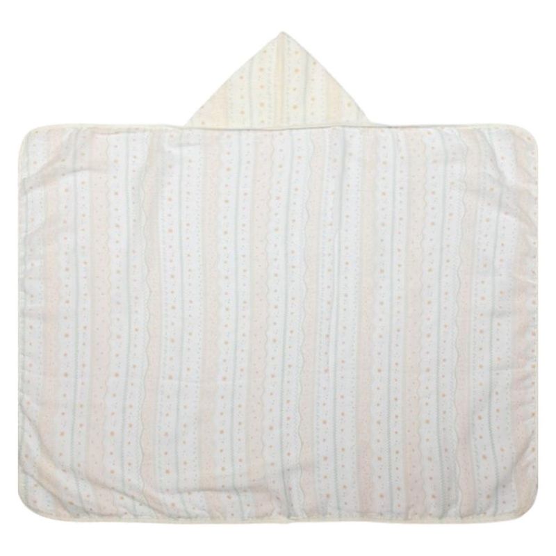 toalha fralda papi com capuz estrela off white (mp)