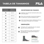 tênis corrida masculino n°42 fila speedrocker skyfoam preto e rosa (mp)