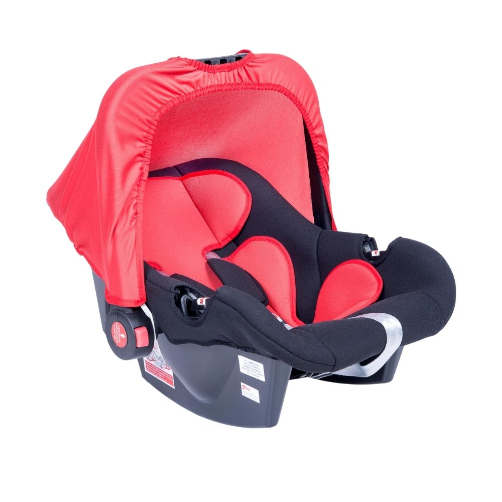 Bebê Conforto Styll Baby até 13kg Preto e Vermelho