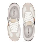 tênis casual feminino nº35 anacapri ac1119 cadarço duplo branco preto (mp)