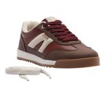 tênis casual feminino nº37 anacapri ac1119 cadarço duplo vermelho (mp)