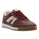 tênis casual feminino nº37 anacapri ac1119 cadarço duplo vermelho (mp)