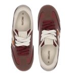 tênis casual feminino nº37 anacapri ac1119 cadarço duplo vermelho (mp)