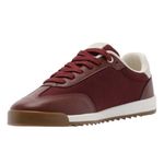 tênis casual feminino n°33 anacapri retro-a vermelho e branco (mp)