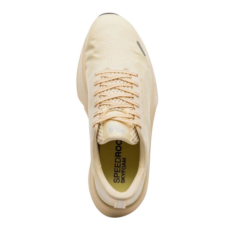 tênis corrida feminino n°36 fila speedrocker skyfoam bege e cinza (mp)