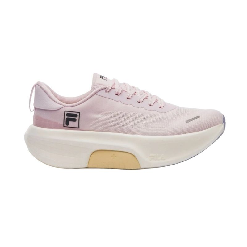 tênis corrida feminino n°38 fila speedrocker skyfoam rosa e claro (mp)