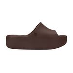 sandália plataforma feminina n°38 melissa free platform slide bronze (mp)