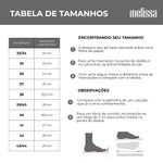sandália plataforma feminina n°38 melissa free platform slide bronze (mp)