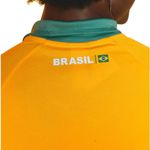 camisa do brasil masculina gg braziline polo espelho amarelo (mp)