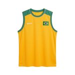 regata masculina brasil m braziline jaci amarelo (mp)