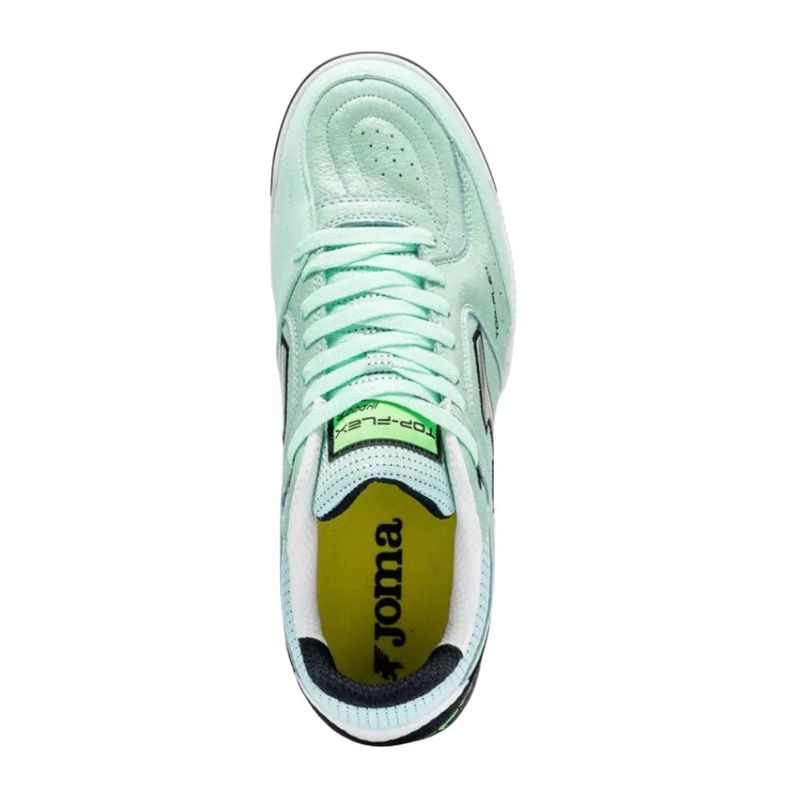 chuteira futsal n°40 joma top flex tops2645in verde claro (mp)