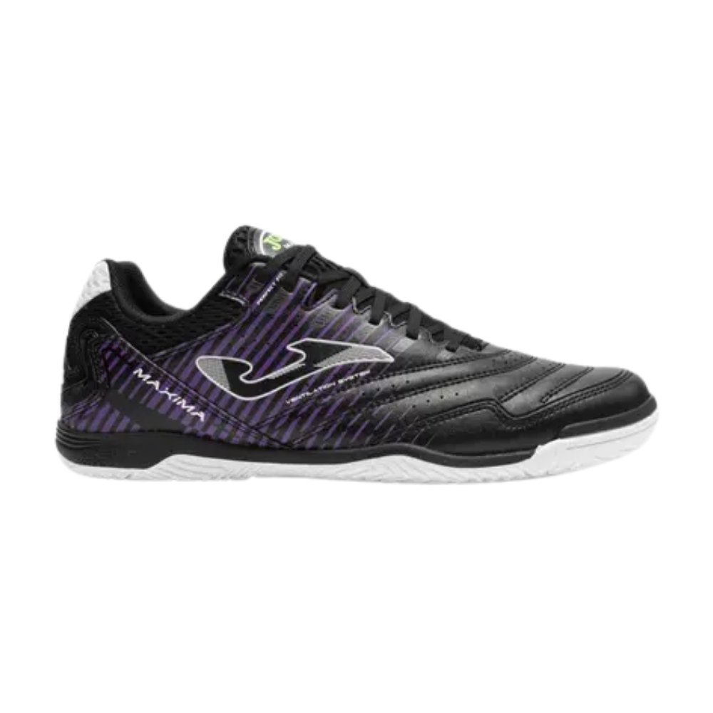 Chuteira Futsal N°41 Joma Maxima MAXS2631IN Preto E Roxo (MP)
