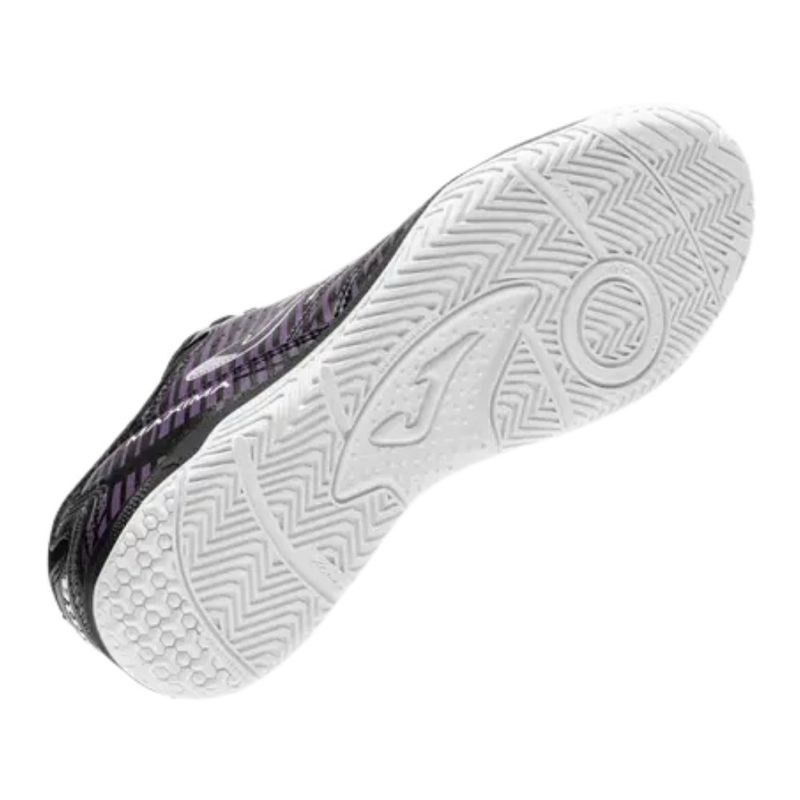 Chuteira Futsal n°42 Joma Maxima Preto e Roxo