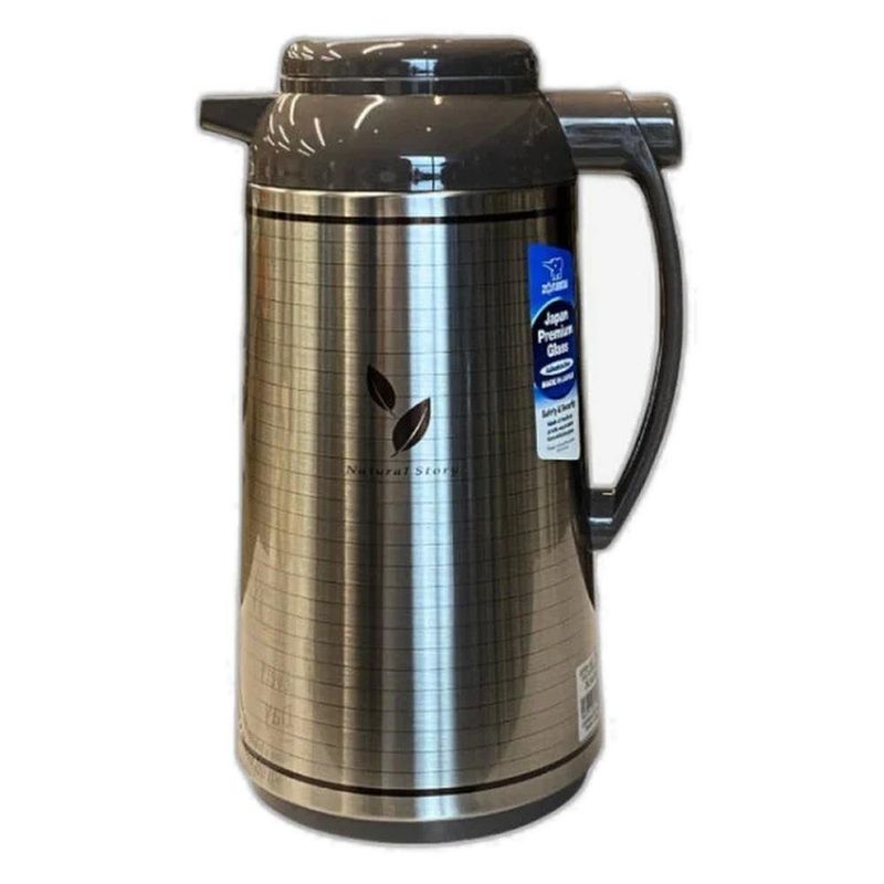 garrafa térmica zojirushi de mesa 1,3l stainless affb-13exs (mp)