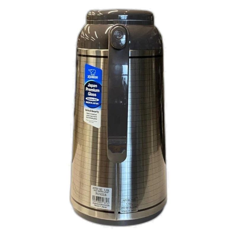 garrafa térmica zojirushi de mesa 1,6l satin leaf affb-16exs (mp)