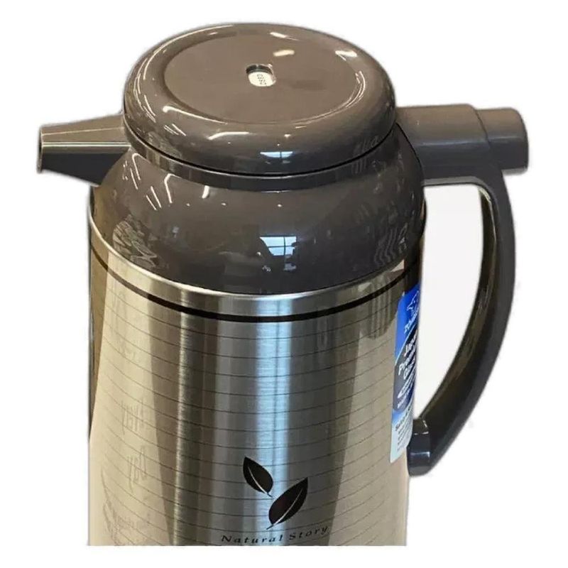 garrafa térmica zojirushi de mesa 1,6l satin leaf affb-16exs (mp)
