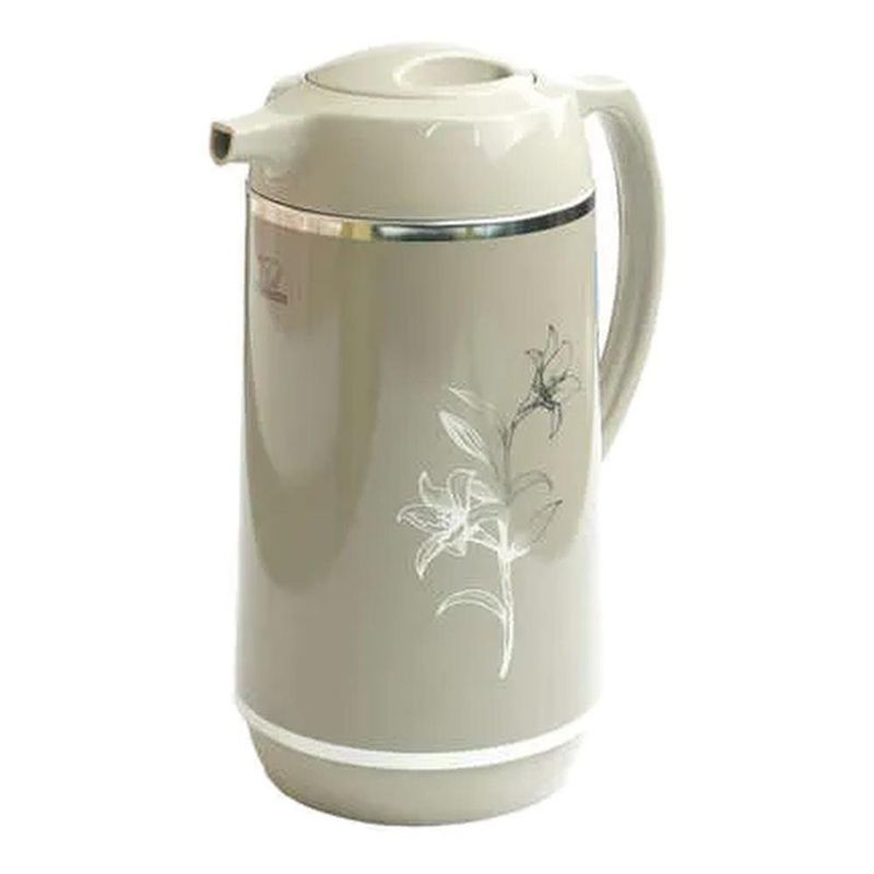 garrafa térmica zojirushi de mesa 1l lily cacau ahgb-10dtf (mp)