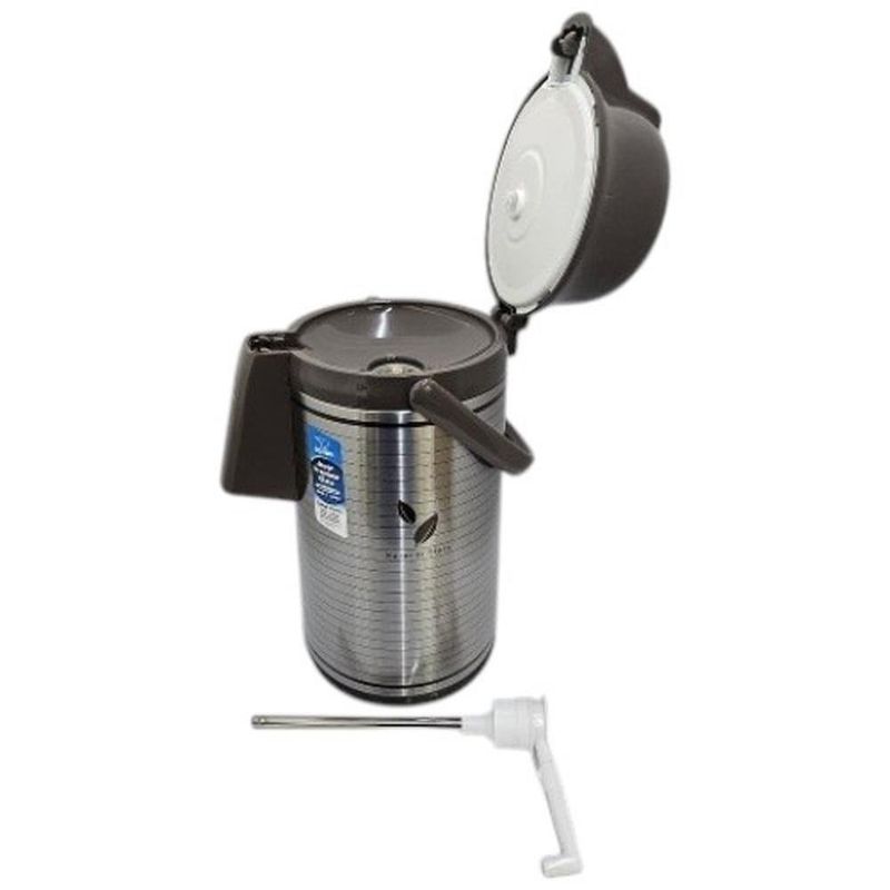 garrafa térmica zojirushi de mesa 3l satin leaf vrke-30exs (mp)