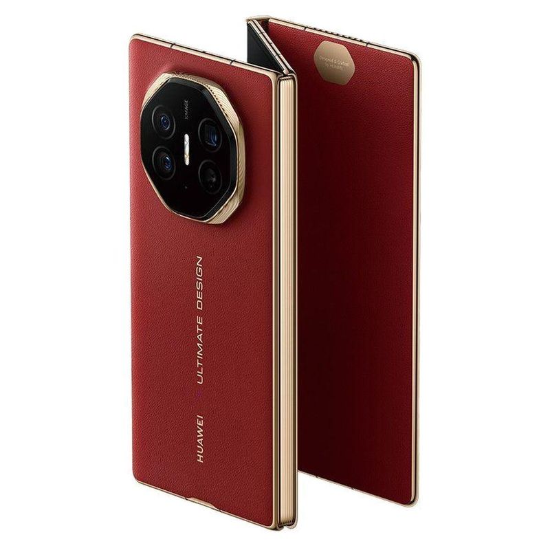 smartphone huawei mate xt ultimate design 16gbram 1tb design com três dobras 10.2" 5600mah supercharge 66w vermelho (id)