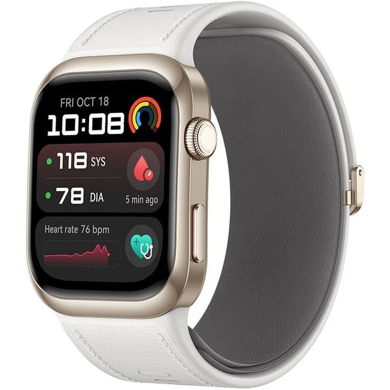 smartwatch huawei watch d2 airbag ultrafino de 26mm tela amoled de 1.82" proteção ip68 (id)