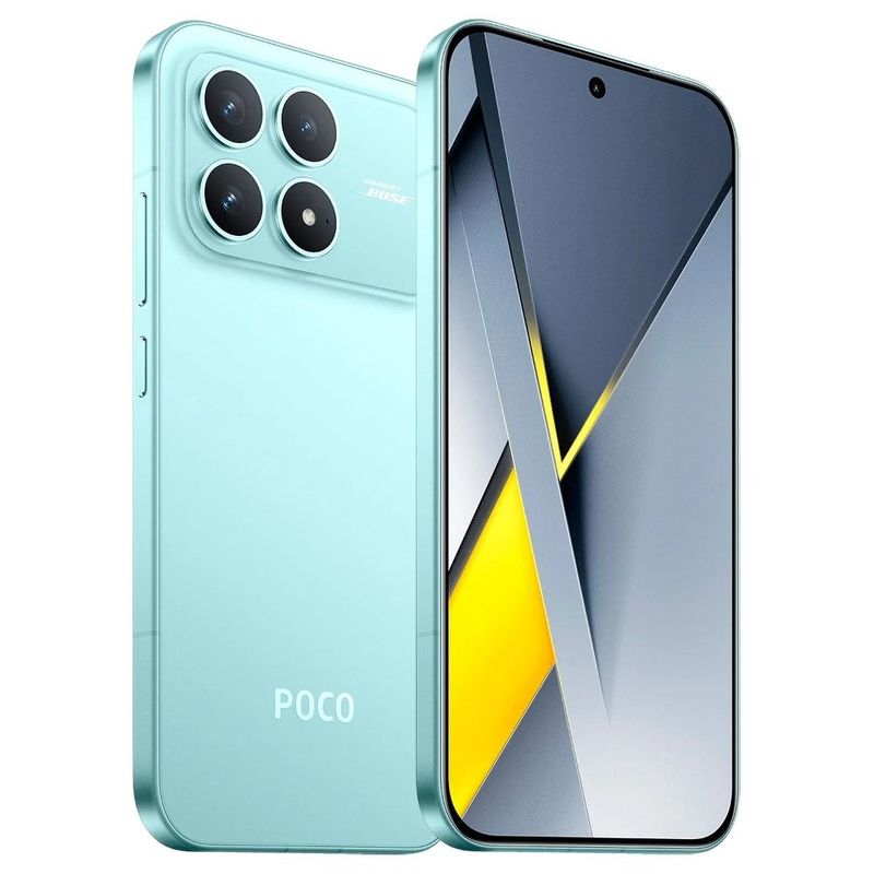 smartphone xiaomi poco f8 pro 5g nfc br 12gb ram 256gb azul (id)