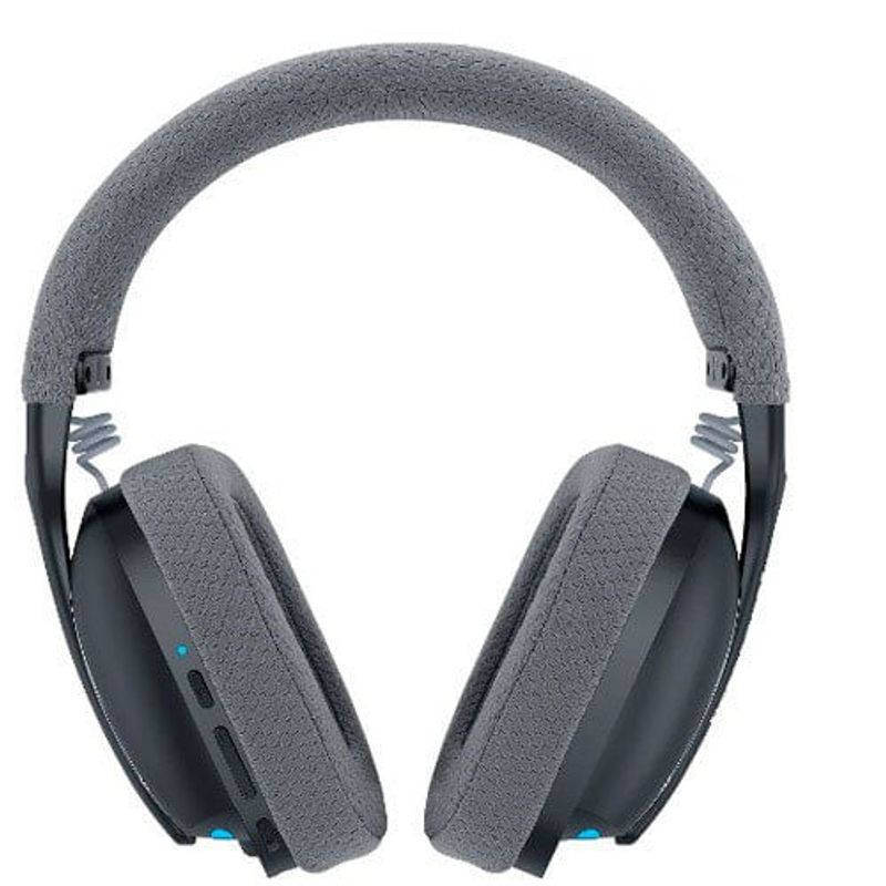 headset gamer redragon skuld pro sem fio com led azul cor preto h878bg