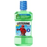 enxaguante bucal listerine kids sem álcool menta suave 250ml