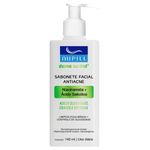 sabonete líquido facial antiacne nupill derme control niacinamida + ácido salicílico 140ml