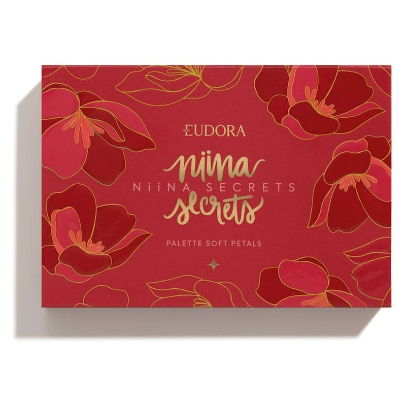 paleta de sombras soft petals eudora niina secrets 10g